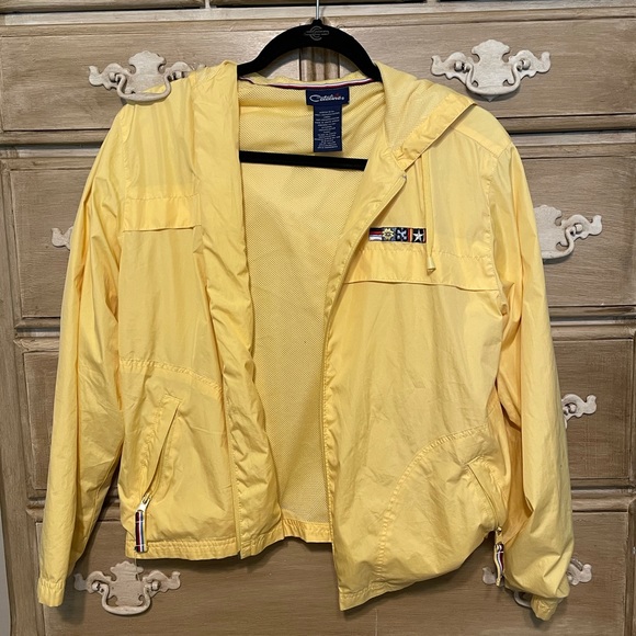 Catalina Jackets \u0026 Coats | Vintage Yellow Catalina Windbreaker | Color: Yellow | Size: S | Vannamaples's Closet
